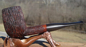 Adsorba XL 216 Rustic Billiard Tobacco Smoking Estate Pipe