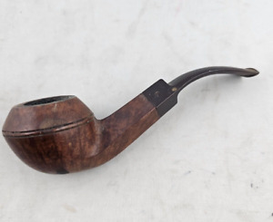 Vintage Peterson's Kapet Ireland Bent Bulldog Briar Wood Estate Tobacco Pipe