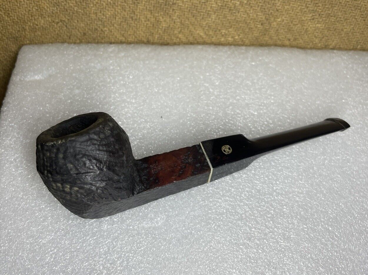 Kleenest Italy Carved Briar Tobacco Smoking Estate Pipe 5