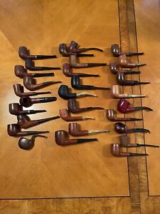 Tobacco Pipe Lot Estate Pipes Lot Of 30 Stanwell Graco WDC Danmore Jensen