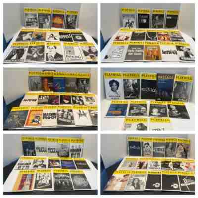 LOT Of 85 Playbills & Stagebills Broadway / Off Broadway Jeffrey,Les Mis, Wicked