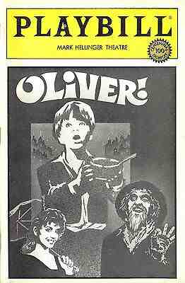 Patti LuPone (Signed) "OLIVER!" Ron Moody / Lionel Bart 1984 FLOP Playbill
