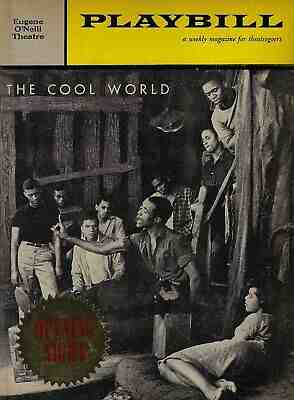 Billy Dee Williams "COOL WORLD" Cicely Tyson 1960 FLOP Opening Night Playbill