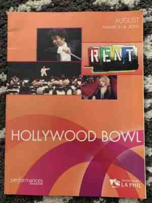 Rent Hollywood Bowl Playbill- Vanessa Hudgens, Aaron Tveit, Skylar Astin & More