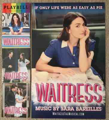 Sara Bareilles Waitress Playbill + Poster Package