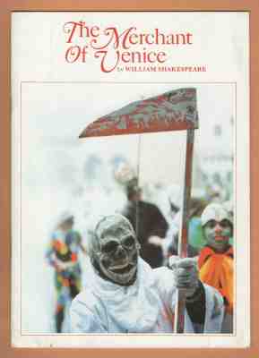 Dustin Hoffman "MERCHANT OF VENICE" Geraldine James 1989 London Program