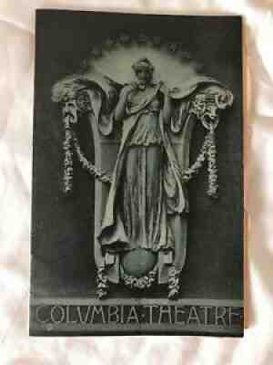 Columbia Theater San Francisco Maude Adams What Every Woman Knows 1910 Program