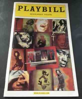 RENT Broadway Musical Closing Playbill September 2008 Chase Espinosa Goldsberry