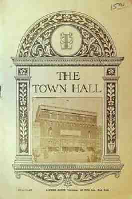 Ruth St Denis & Ted Shawn Program April 17 1923 Denishawn Dancers