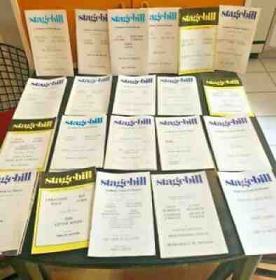 Festival Academy Theatre Stagebills~RARE 1960s-1970s Legendary Performers