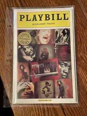 RENT Broadway Closing Playbill (2008) Will Chase/Eden Espinosa Jonathan Larson