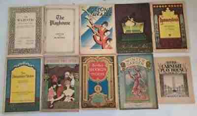 Playbill LOT Vintage 10X NYC Broadway Musical Theatre 1920's Movie Program Color