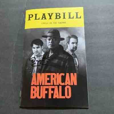 Darren Criss Signed American Buffalo Playbill Rare 1
