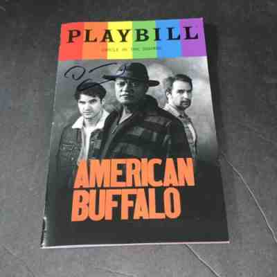 Darren Criss Signed American Buffalo Pride LGBT Playbill Rare A