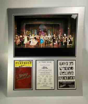 Drowsy Chaperone~ 2006 Marquis Theatre Matted CAST signed Playbill & Photos