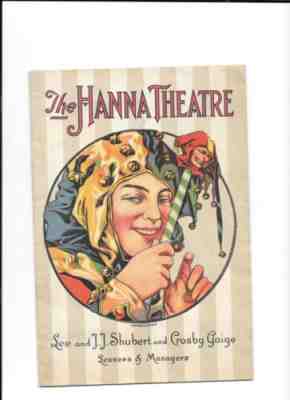 Clevelan Theatre PLAYBILL 1930 Scarlet Sister Mary ETHEL BARRYMORE Tony Sarg ad