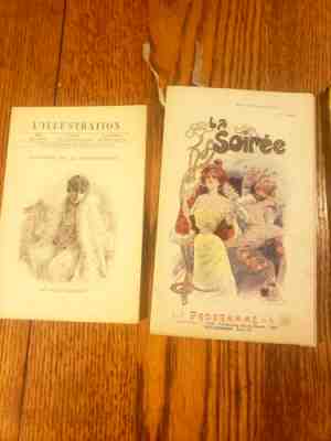 2 Paris programs " Camelias" Sarah Bernhardt 1896 & Premier "Phryne" Opera 1893
