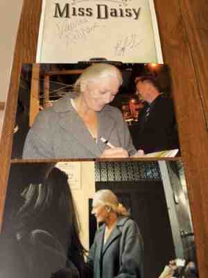 DRIVING MISS DAISY Oct 2010 Broadway Playbill SIGNED VANESSA REDGRAVE