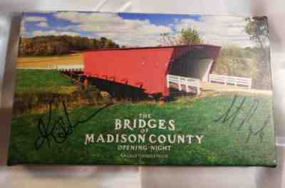 Bridges of Madison County Broadway Musical Opening Night Gift