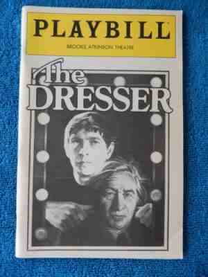 The Dresser - Brooks Atkinson Theatre Playbill - February 1982 - Tom Courtenay