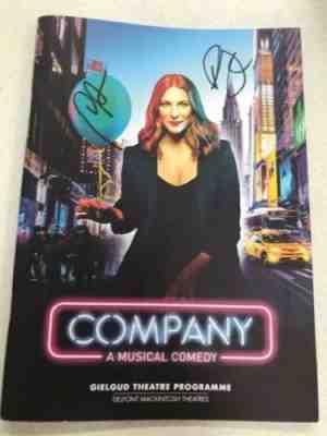 Oliver Award Winner Company Cast Signed Programe including Patti Lupone