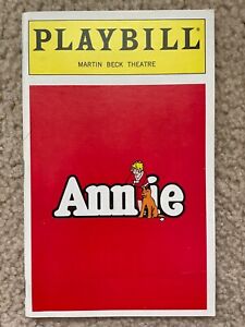 Broadway "Annie" OPENING NIGHT Playbill! RARE ORIGINAL BROADWAY CAST, 1997++