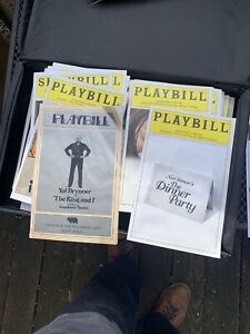 A Case of Playhouse Theater Playbills Coconut Grove Miami Beach Florida 50-100?