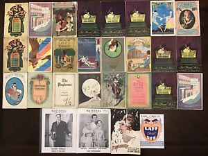 Huge LOT ~ 26 Vintage Broadway PLAYBILLS 1920s ~ Crime Courage Wisdom Tooth More