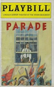 Brent Carver "PARADE" Carolee Carmello / Jason Robert Brown '98 Preview Playbill