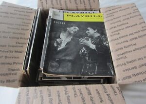Huge lot of 84 BROADWAY PLAYBILLS 1950's - 1970's RARE musicals vintage RARE