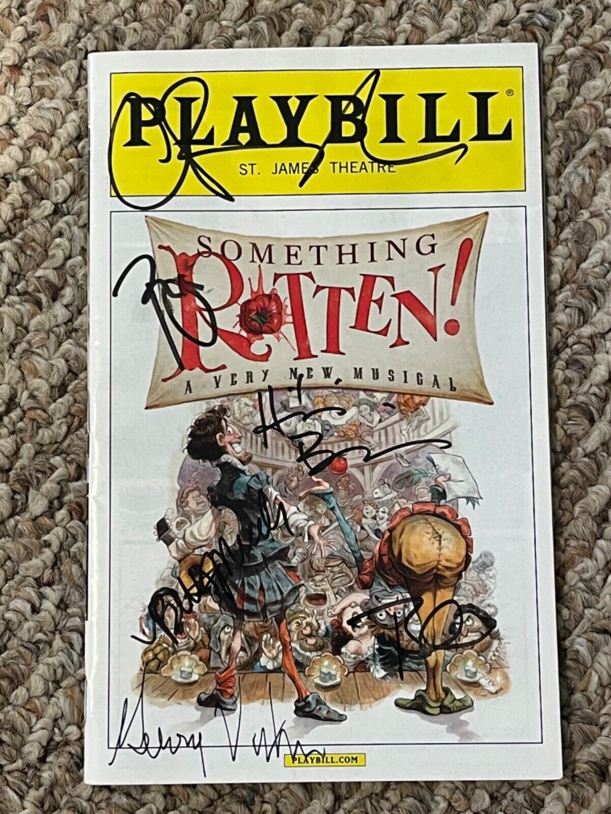 Playbill Collectibles : Playbill Rotten Value Guide - Price List ...