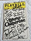 The Drowsy Chaperone Playbill Cast Signed