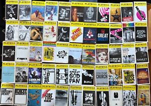 New ListingBig lot of 255 BROADWAY PLAYBILLS