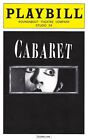 Alan Cumming (Cast Signed) "CABARET" Michelle Williams 2014 Broadway Playbill