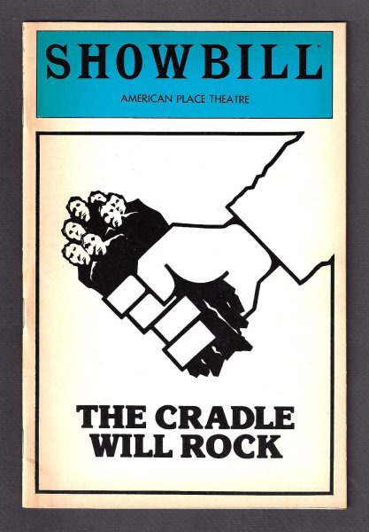 Patti LuPone (Signed) "CRADLE WILL ROCK" Marc Blitzstein 1983 Revival Playbill