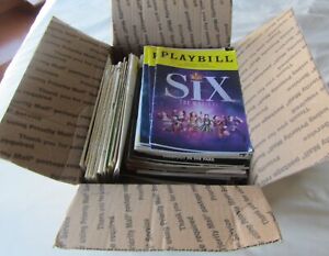 Huge lot of 91 BROADWAY PLAYBILLS 1930's to 2020's - RARE musicals vintage RARE