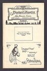 1st Annual "GREENWICH VILLAGE FOLLIES" A. Baldwin Sloane 1920 New Haven Program
