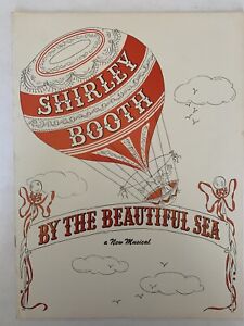 Shirley Booth "BY THE BEAUTIFUL SEA" Wilbur Evans 1954 Theatre Souvenir Program