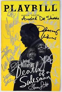 DEATH OF A SALESMAN 2022 Cast Andre De Shields, Wendell Pierce Signed Playbill