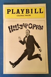 Vintage HELLZAPOPPIN Playbill Jerry Lewis Lynn Redgrave Flop 1976