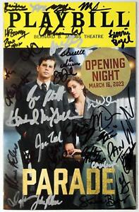 PARADE Cast Ben Platt, Micaela Diamond Signed Opening Night Playbill HoliBay!