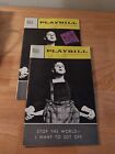 (2) Autogphed Playbills Stop The World I Want To Get Off 1963 Anthony Newley