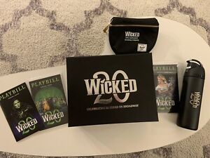 Exclusive Wicked Broadway 20th Anniversary Playbills and Company Memorabilia