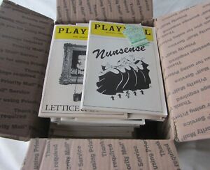 Big lot of 50 BROADWAY PLAYBILLS 1970's - 1990's RARE musicals vintage RARE