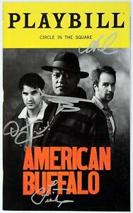AMERICAN BUFFALO Laurence Fishburne, Darren Criss, Sam Rockwell Signed Playbill