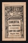 Magician HARRY HOUDINI in Providence, Rhode Island 1907 Vaudeville Program