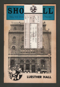 Larry Kramer "THE NORMAL HEART" Brad Davis / Joseph Papp 1985 Playbill / Ticket