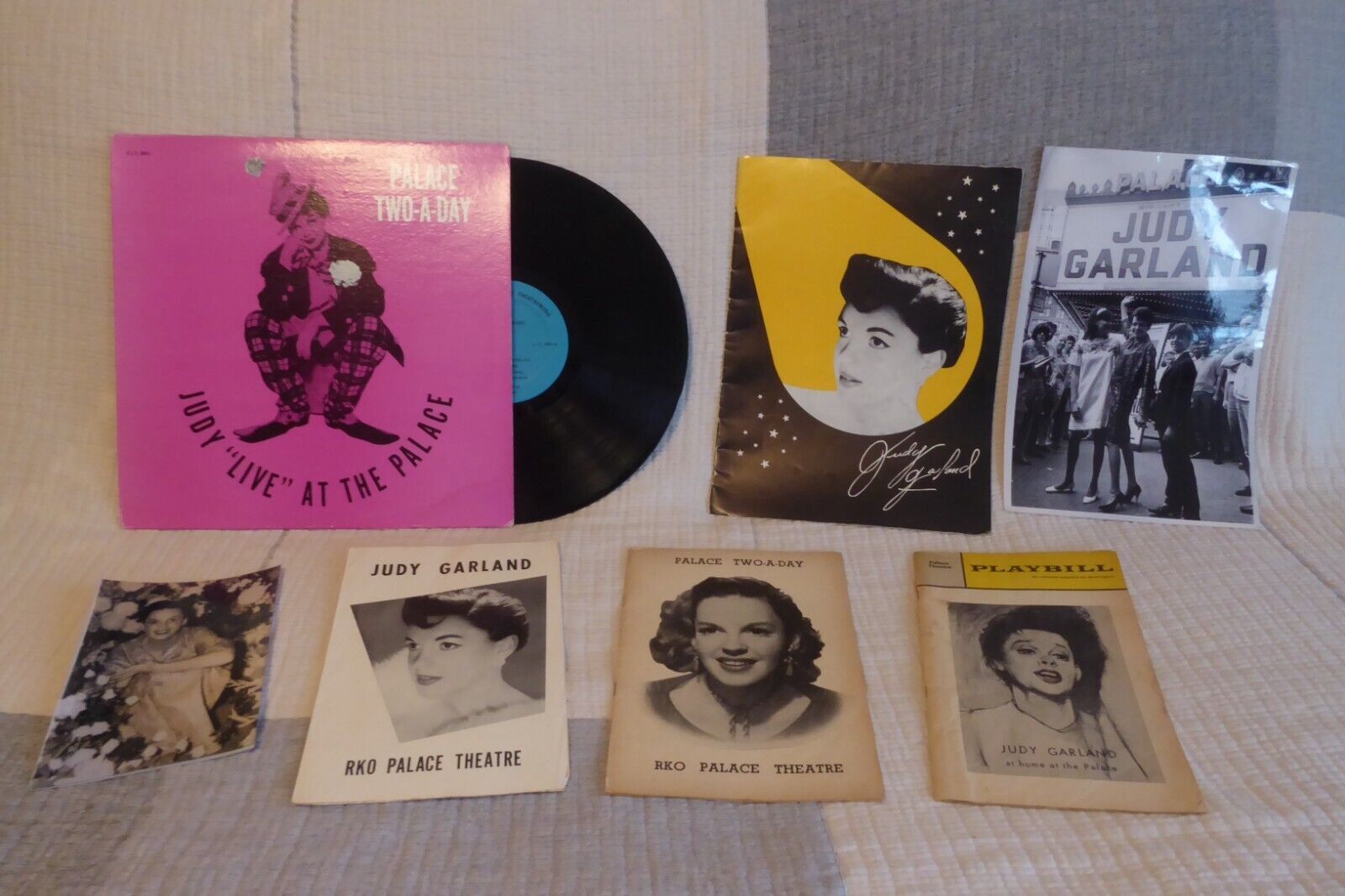 Rare vintage Judy Garland memorabilia from the Palace Theatre in NYC /collection