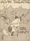 Ethel Merman (Debut) "GIRL CRAZY" George Gershwin / Ginger Rogers 1931 Playbill