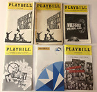 Sondheim MERRILY WE ROLL ALONG 1981 Preview OBC thru today 6 Playbill lot